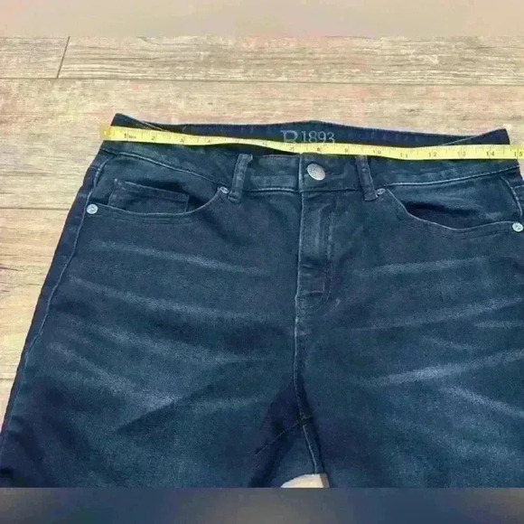 Roebuck and Co dark washed R1893 Jeggings size 10 - Picture 3 of 7